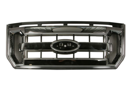 Grile - Grila radiator (crom/negru) potrivit FORD F-SERIES XIII 2014-2017