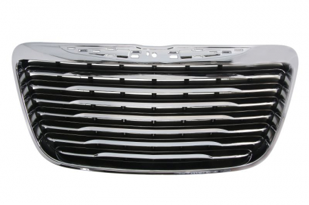 Grila radiator cu cadru, crom/negru potrivit CHRYSLER 300C 2.7-6.1 2004-2014
