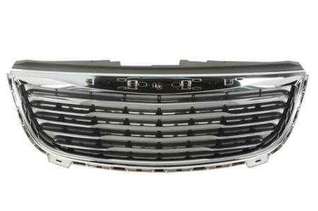 Grile - Grila radiator cu cadru, crom/negru potrivit CHRYSLER TOWN & COUNTRY 3.6 2011-2016