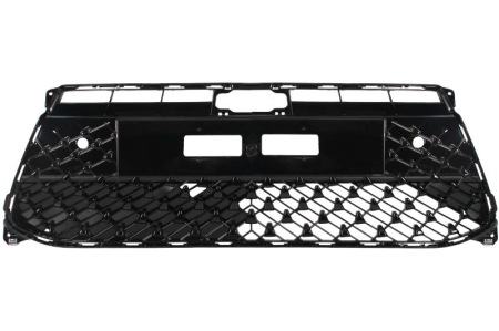 Grile - Grila radiator (cu orificii ale senzorului de parcare, negru) potrivit TOYOTA AYGO X dupa 2022