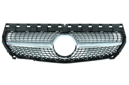 Grile - Grila radiator (cu stipe cromate, crom) potrivit MERCEDES CLA C117 2016-2019