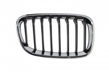 Grile - Grila radiator Dreapta SPORT, crom/negru potrivit BMW Seria 1 F20, 1 F21 1.5-3.0 2011-2015