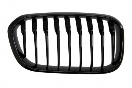 Grile - Grila radiator Dreapta sportiv, negru lucios potrivit BMW Seria 1 F20, 1 F21 1.5-3.0 dupa 2011
