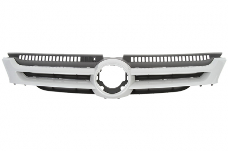 Grile - Grilă radiator față VW Golf 5 Plus (2005–2009), set 2 piese – exterior + interior, culoare negru / grunduit
