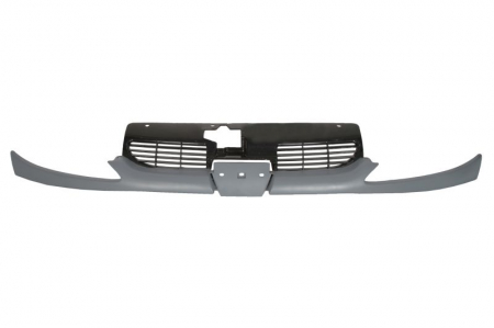Grile - Grila radiator fata potrivit PEUGEOT 206 1998-2009 - cu ornament faruri
