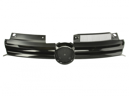 Grile - Grila radiator fata deschis, negru lucios VW GOLF intre 2008-2013