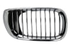 Grila radiator fata dreapta limuzina; station wagon, crom BMW Seria 3 intre 2001-2006 [2]