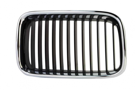 Grile - Grila radiator fata dreapta negru/crom BMW Seria 3 intre 1990-1996