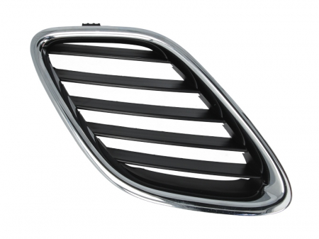 Grile - Grila radiator fata dreapta potrivit SAAB 9-3 2002-2007 - negru/crom
