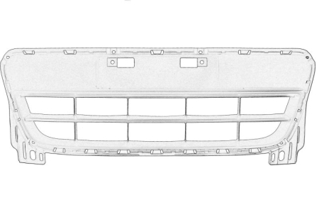Grile - Grila radiator Fata/Inferior potrivita SUZUKI SX4 2006-2015 (grila)
