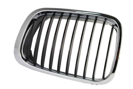 Grile - Grila radiator fata stanga limuzina; station wagon, negru/crom BMW Seria 3 intre 1998-2001