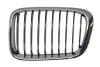 Grila radiator fata stanga limuzina; station wagon, negru/crom BMW Seria 3 intre 1998-2001 [1]