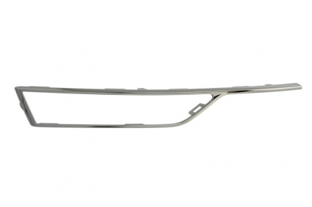 Grila radiator fata stanga mijloc, plastic, crom potrivit SKODA OCTAVIA IV 11.19- [0]