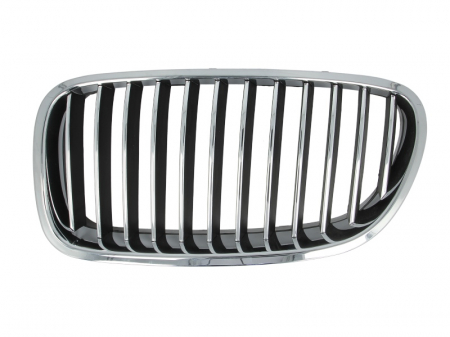 Grile - Grila radiator fata stanga negru/crom BMW Seria 5 F10, 5 F11 dupa 2009