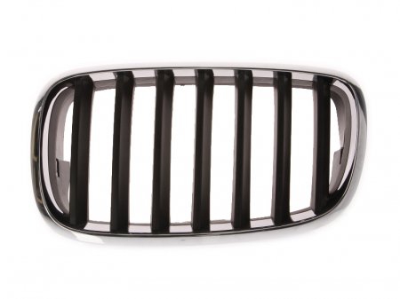 Grila radiator fata stanga negru/crom BMW X5, X6 intre 2007-2010 [0]