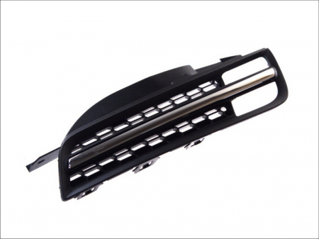Grila radiator fata stanga potrivit NISSAN MICRA 2003-2010 - negru/crom [1]