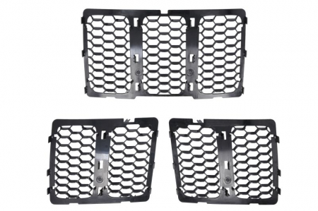 Grile - Grila radiator inside comb, LAREDO/LIMITED/OVERLAND, crom potrivit JEEP GRAND CHEROKEE IV WK2 01.13-10.16