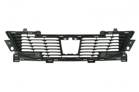 Grila radiator mijloc negru potrivit PEUGEOT 2008 II dupa 2019