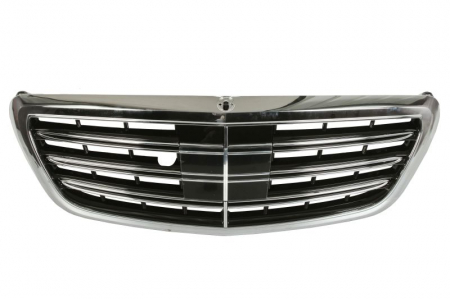 Grile - Grila radiator model AMG EN cu locas camera crom/negru lucios potrivit MERCEDES Clasa S W222, V222, X222 2.2DH-6.0 05.13- 2013-2017