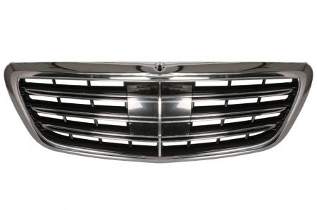 Grile - Grila radiator model AMG EN cu locas camera crom/negru lucios potrivit MERCEDES Clasa S W222, V222, X222 2.2DH-6.0 2013-2017