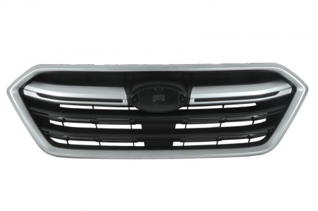 Grile - Grila radiator (negru/crom, certificate CAPA) potrivit SUBARU OUTBACK BS 2018-2019