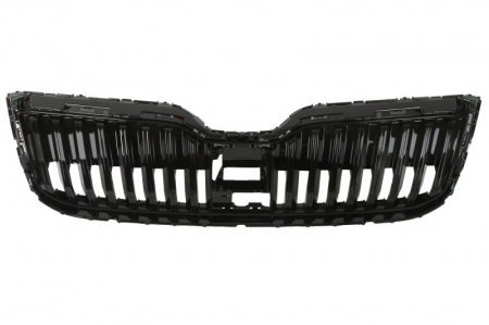 Grila radiator negru lucios potrivit SKODA SUPERB III dupa 2019