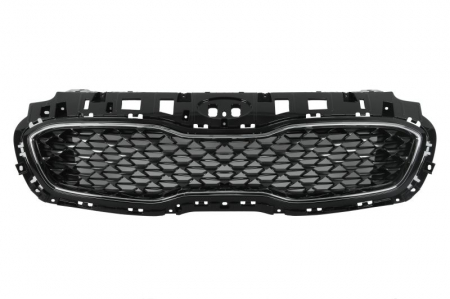 Grile - Grila radiator rame crom, GT, negru potrivit KIA SPORTAGE IV QL 2018-2022