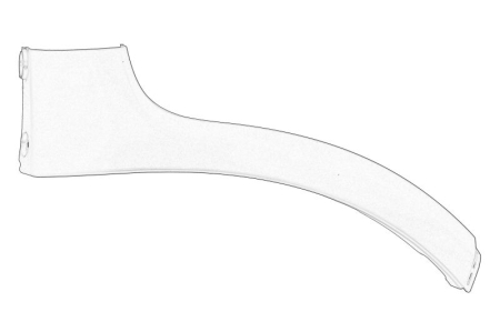 Grile - Grila radiator; sipca Fata Stanga potrivita SUZUKI SX4 dupa 2006