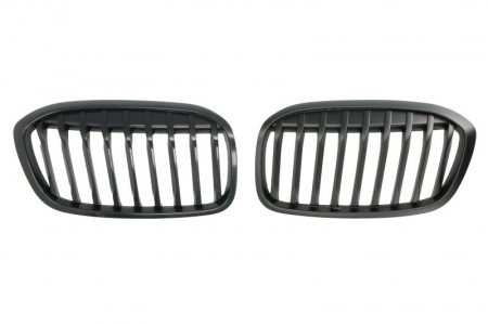 Grile - Grila radiator stanga/dreapta (set, M PERFORMANCE, negru-mat) potrivit BMW 2 Active Tourer F45, F46 dupa 2018