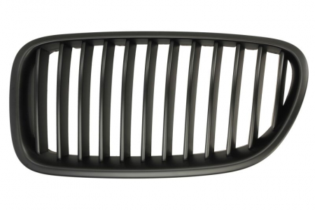 Grila radiator Stanga negru-mat potrivit BMW Seria 5 F10, 5 F11 2.0-4.4 2009-2013 [0]