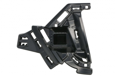 Suporti caroserie - Grila radiator suport dreapta plastic, negru potrivit SKODA OCTAVIA IV dupa 2019