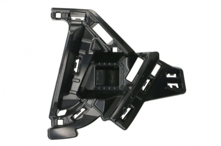 Suporti caroserie - Grila radiator suport stanga plastic, negru potrivit SKODA OCTAVIA IV dupa 2019