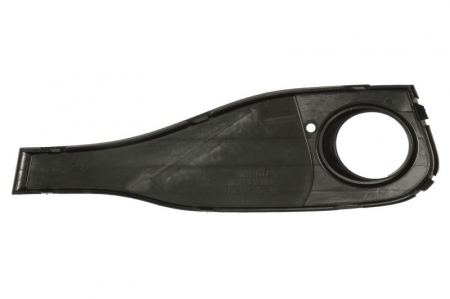 Grila ventilator fata dreapta (cu orificii lampa ceata, plastic, negru, BASIS) potrivit BMW 4 F32, F33, F82, F83, 4 GRAN COUPE F36 07.13-02.17 [1]