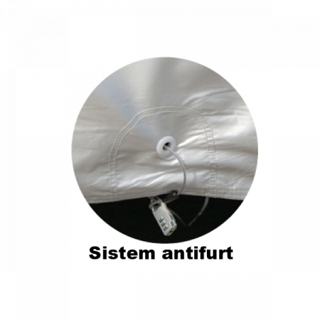 Husa auto exterior anti-grindina 530x175x120 cm Marimea XL [6]