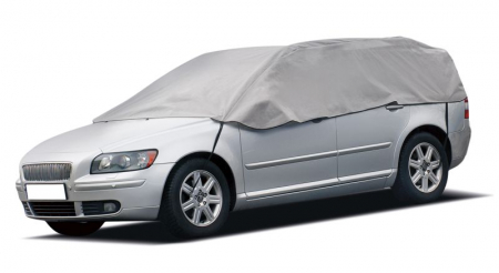Piese auto electrice - Husa protectie masina, Half, three-ply; impermeabil; impermeabil, culoare: gri ; 3,45x1,16 m.