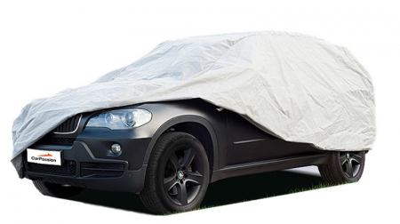 Piese auto electrice - Husa protectie masina, Perfect, tot anul; three-ply; impermeabil, culoare: gri, dimensiune: XL; 1,5x5,2 m.
