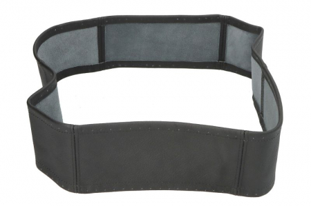 Husa volan, piele, diametru: 37-39cm, negru [1]
