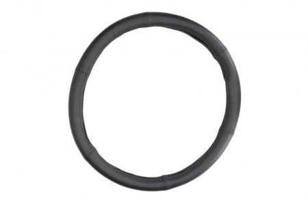 Piese auto electrice - Husa volan, piele, diametru: 44-46cm, negru