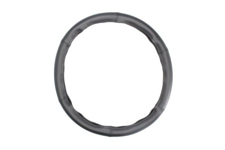 Piese auto electrice - Husa volan, piele, diametru: 47-49cm, negru
