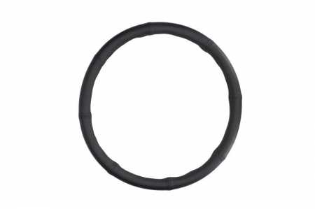 Piese auto electrice - Husa volan, piele, diametru: 49-51cm, negru