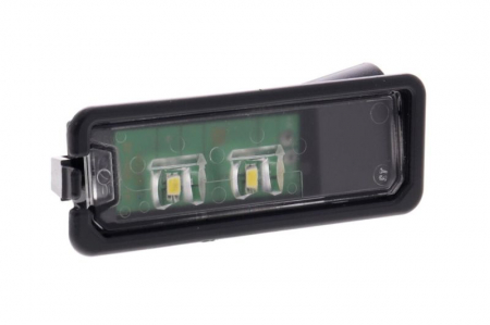 Iluminat auto - Iluminare numar inmatriculare stanga/dreapta potrivit PORSCHE 718 BOXSTER, 718 CAYMAN, 911, 911 TARGA, BOXSTER, BOXSTER SPYDER, CAYMAN, MACAN, PANAMERA; SEAT IBIZA V, LEON, LEON SC, LEON ST, TOLEDO IV