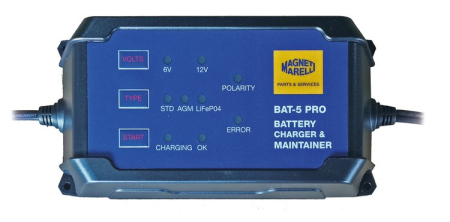 Produse iarna - Incarcator acumulator auto BAT-5 PRO, tensiune incarcare: 6/12 V, curent incarcare: 4A, sursa alimentare: 230V, tip Acumulator: AGM/Ca/EFB/GEL/LiFePO4/MF/WET