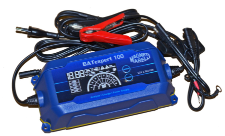 Produse iarna - Incarcator acumulator auto BAT100, tensiune incarcare: 12 V, curent incarcare: 10A, sursa alimentare: 230V, tip Acumulator: AGM/CaL/EFB/MF/STD/VRLA