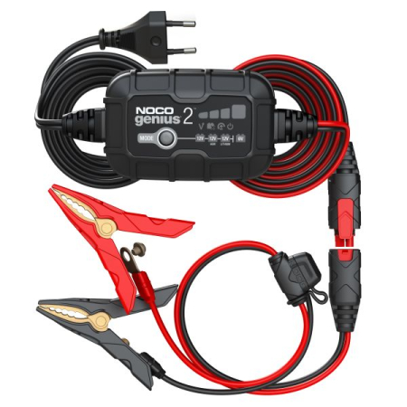 Produse iarna - Incarcator acumulator auto GENIUS2EU, tensiune incarcare: 6/12 V, curent incarcare: 2A, sursa alimentare: 120/240V, tip Acumulator: AGM/EFB/GEL/Li-Ion/MF/WET