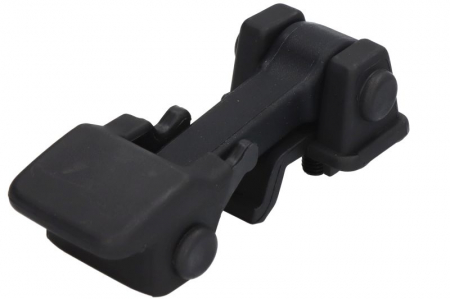 Maner usa - Incuietoare capota motor Inferior (cauciuc; plastic; protectie) potrivit JEEP WRANGLER II 08.96-04.07