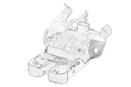 Piese Auto - Incuietoare portbagaj SEAT TOLEDO IV; SKODA FABIA III, RAPID, SUPERB II 1.0-3.6 dupa 2008