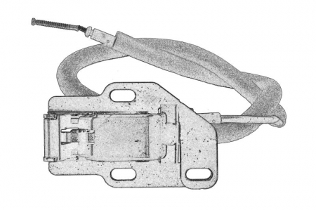 Piese Auto - Incuietoare usa spate stanga ( superior ) CITROEN JUMPY; PEUGEOT EXPERT TEPEE 1.6D/2.0/2.0D dupa 2007