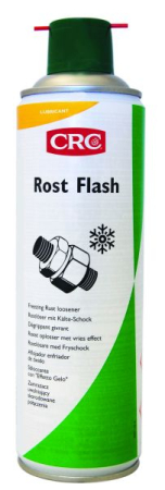Solutii tehnice - indepartarea ruginii cu efect de inghet CRC 0,5L ROST FLASH 500ML