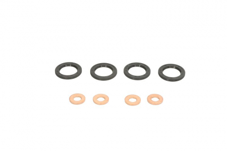 Injectie centrala/comanda - Inel etansare injector 4 buc (Bosch) potrivit ALFA ROMEO MITO; CHEVROLET AVEO; FIAT 500, 500 C, 500L, 500X, DOBLO, DOBLO CARGO, DOBLO/MINIVAN, FIORINO/MINIVAN, GRANDE PUNTO 1.3D 06.03-