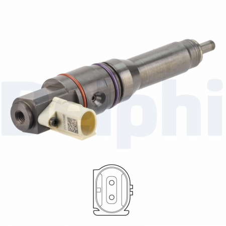 Injector potrivit DAF MX13 EURO 6; MY15 potrivit DAF CF, XF 106 MX-13303-MX-13390 dupa 2012 [1]